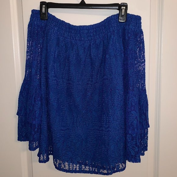 Lilly Pulitzer Tobyn Top Off Shoulder - Picture 3 of 4